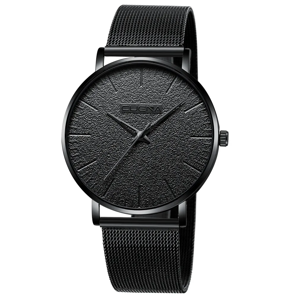 Модные часы из нержавеющей стали для женщин и мужчин повседневные элегантный