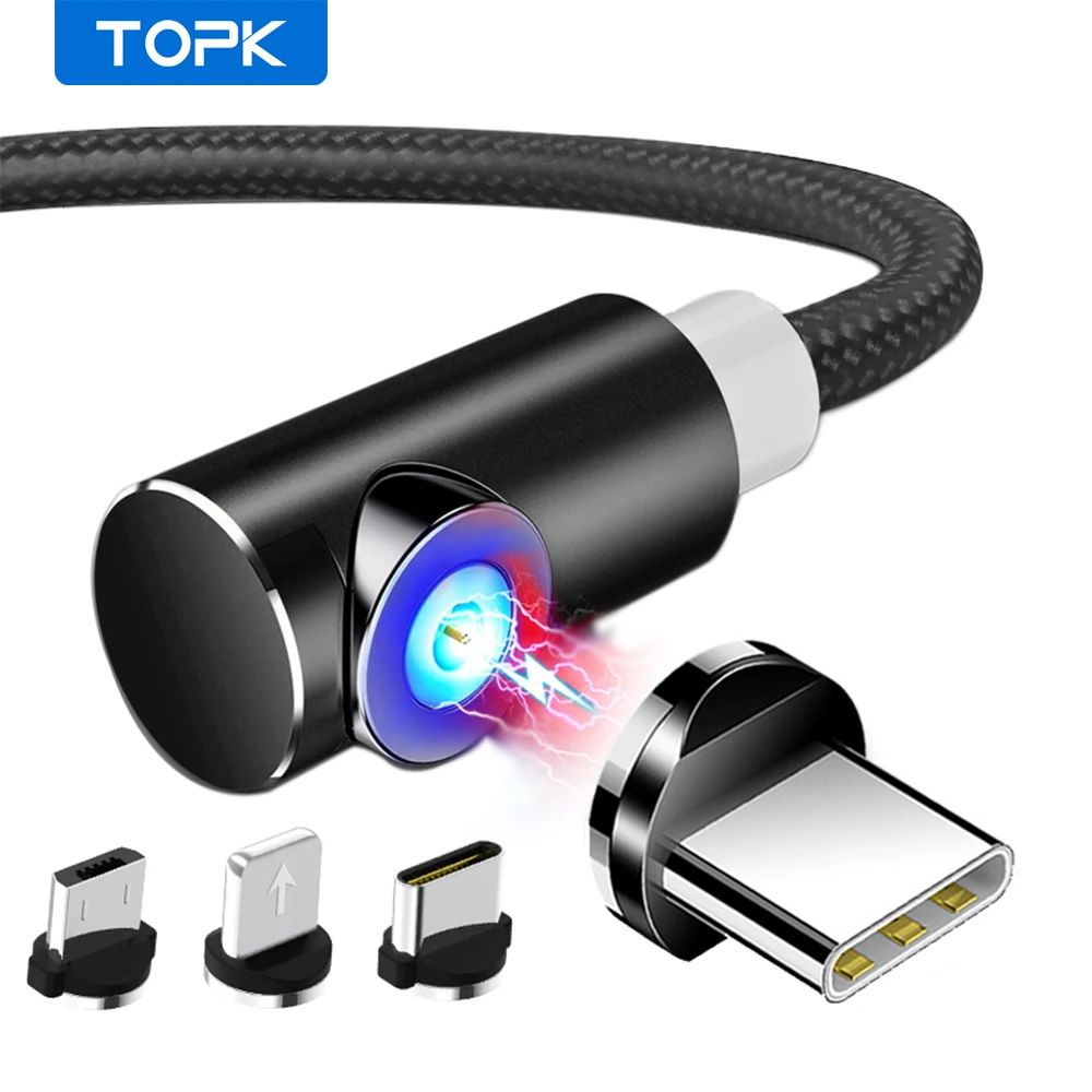 Магнитный кабель USB Type C для телефонов iPhone Android|Кабели мобильных телефонов| |