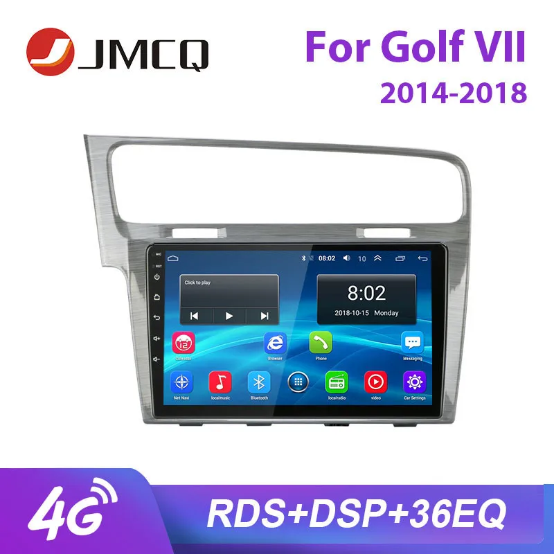 JMCQ 10 &quotRDS для Volkswagen VW Golf 7 2014 2018 автомобильный Радио Android плеер GPS Bluetooth Мультимедиа