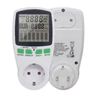 Цифровой счетчик электроэнергии, вилка с ЖК дисплеем, 230 В переменного тока, измеритель мощности