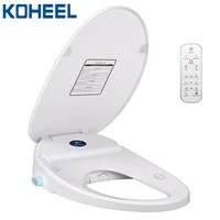 lcd temperare display intelligent toilet seat smart toilet cover automatic electric remote toilet body bidet cleaner k5