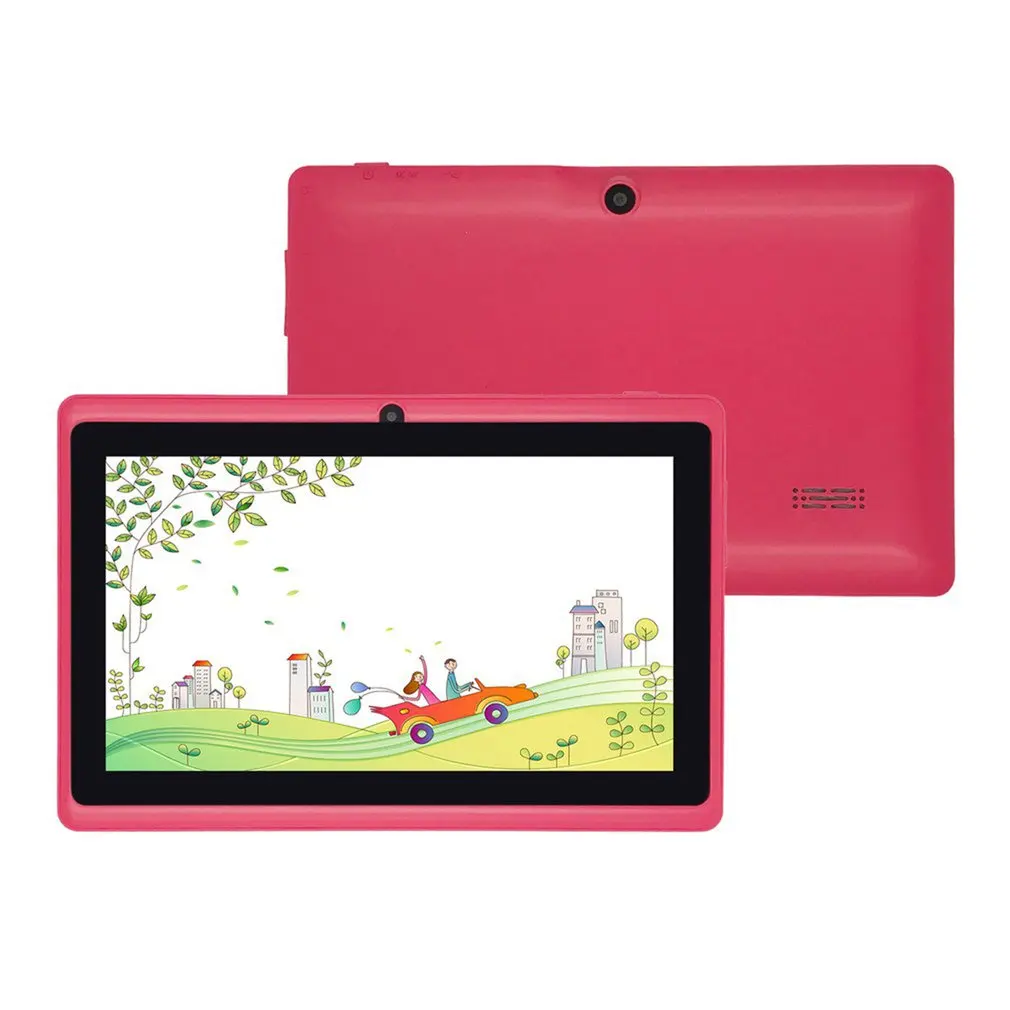 PINK 7 Inch HD Screen Android Quad-core Tablet PC 512MB+4GB/512MB+8GB/1GB+8GB/1GB+16GB 2.0MP Camera Support TF Card | Компьютеры и