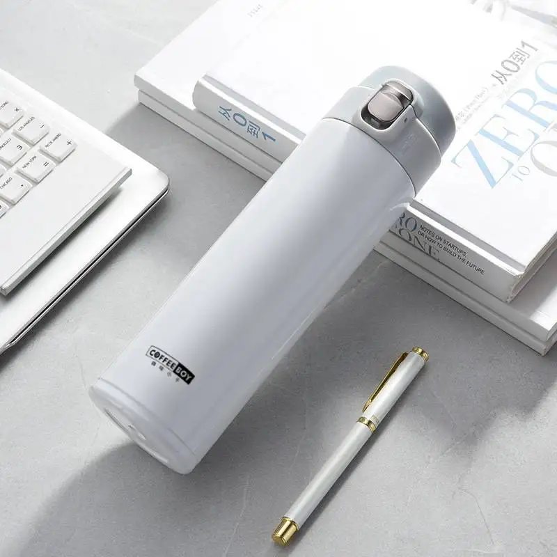 Кофейная кружка термос из нержавеющей стали 304 для мальчиков Термокружка женщин