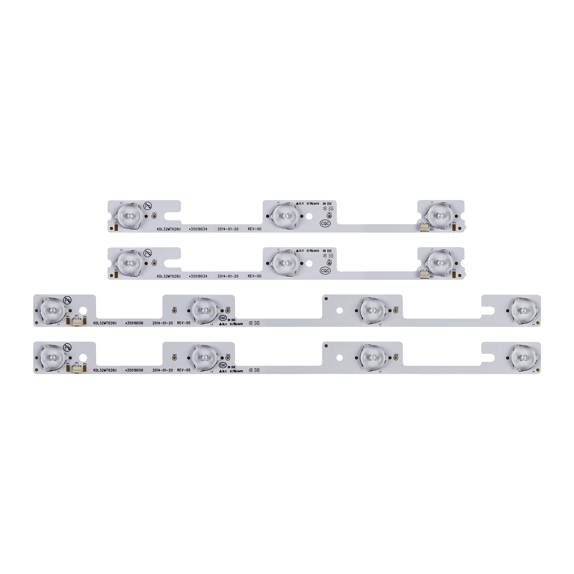 Новый 4 шт./компл. (2 шт. * светодиодный + 2 шт 3 светодиодный) для Konka 32L2400 KDL32MT626U 35019055