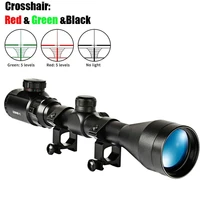 3 9x40 eg optics riflescope hunting sniper scope red green rangefinder illuminated sniper rifle scopes tactical sight riflescope