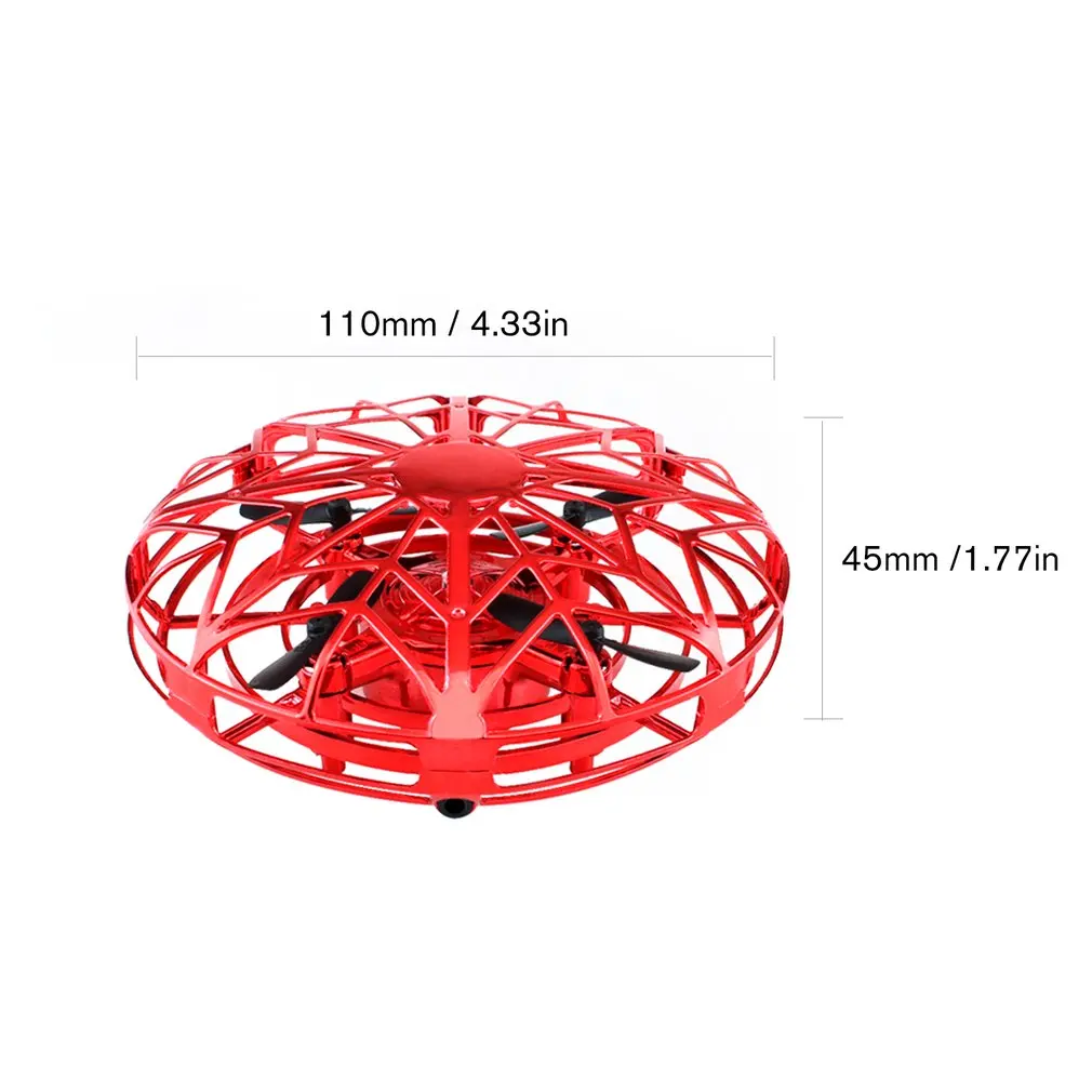 

Mini Anticollision Sensor Induction Hand Controlled Altitude Hold Mode UFO Drone Machine On Radio Control Kids Toys