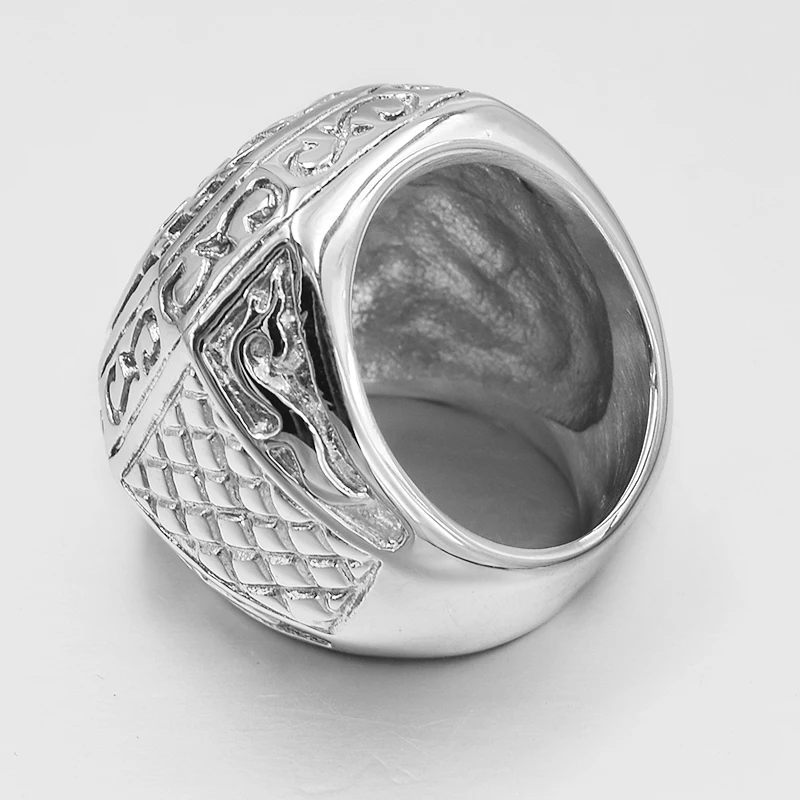 Мужской подарок GOKADIMA! Мужское кольцо из нержавеющей стали в стиле ретро|cross ring|men