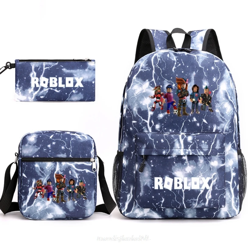 Брендовый рюкзак ROBLOX женский модный чехол карандаш наплечный для книг сумка на