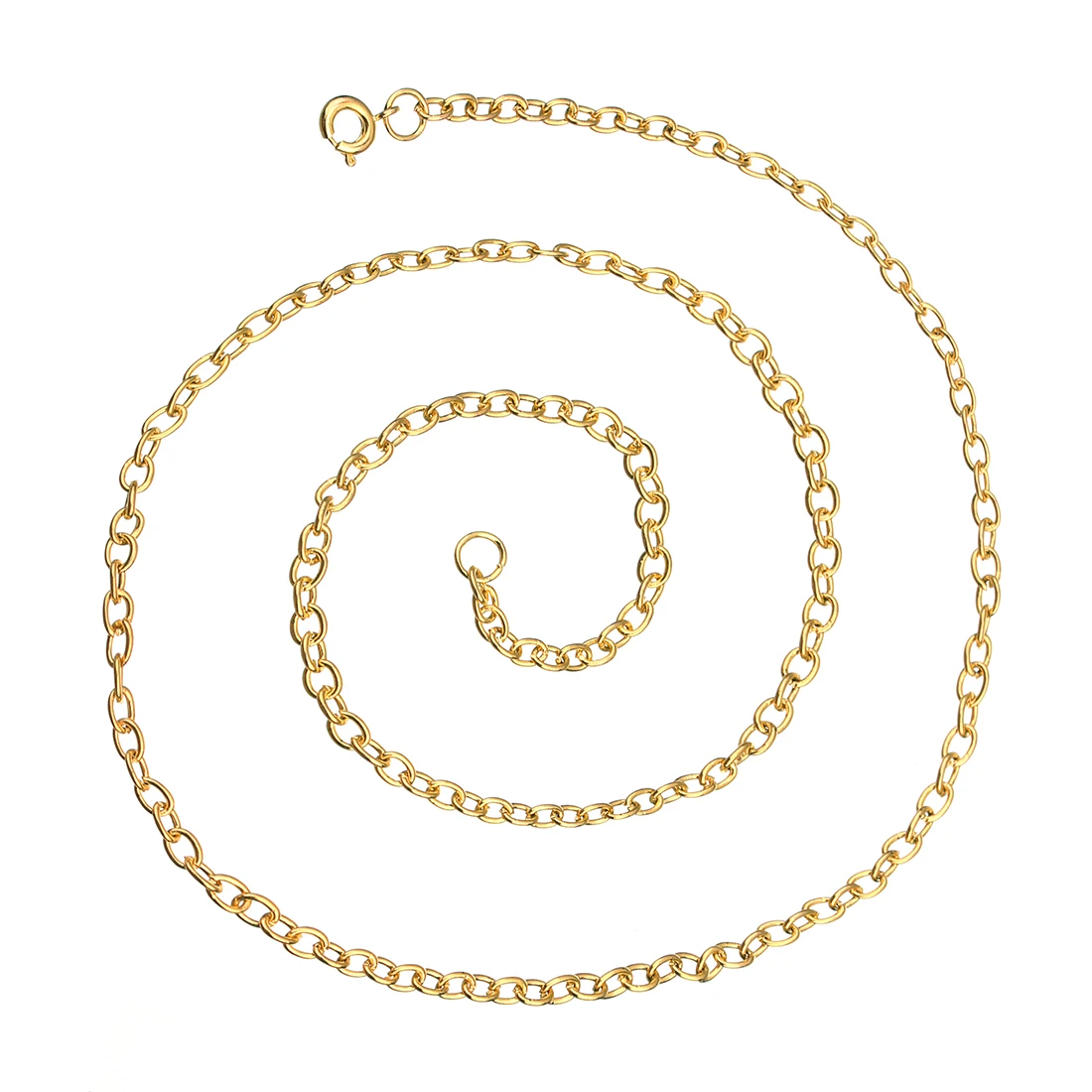 

50cm/lot Gold Silver Antique Bronze Color Bulk Metal Link Chains 3*4mm for DIY Handmade Jewelry Making Findings Materials Chain