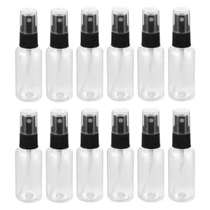 12 шт. 30 мл портативные пластиковые прозрачные многоразовые бутылки для путешествий бутылка для лосьона, для шампуня бутылки для жидкости