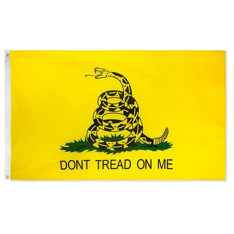 Флаг гадсдена «Свобода или смерть», 90x150 см