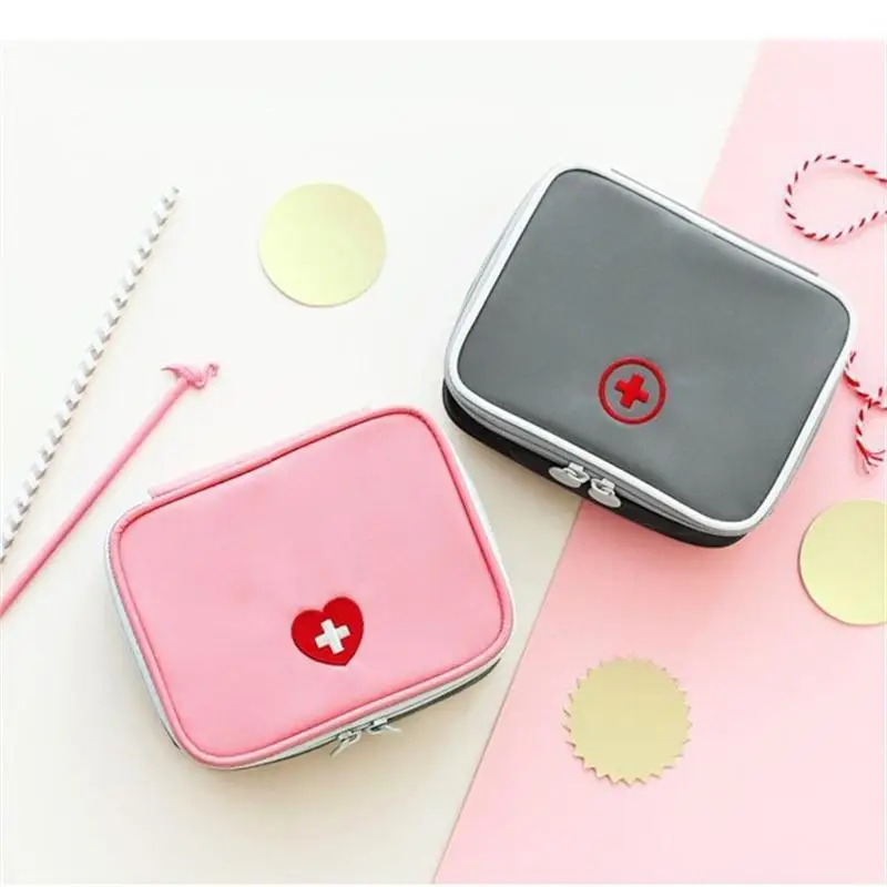 

Mini Portable MEDICINE BAG First Aid Kit Emergency Medical Kits Outdoor Organizer Pill Bag 13x10x4cm