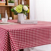 19 red exquisite plaid cotton square tablecloth wedding hotel fashion tablecloth bed cover table cover buffalo plaid