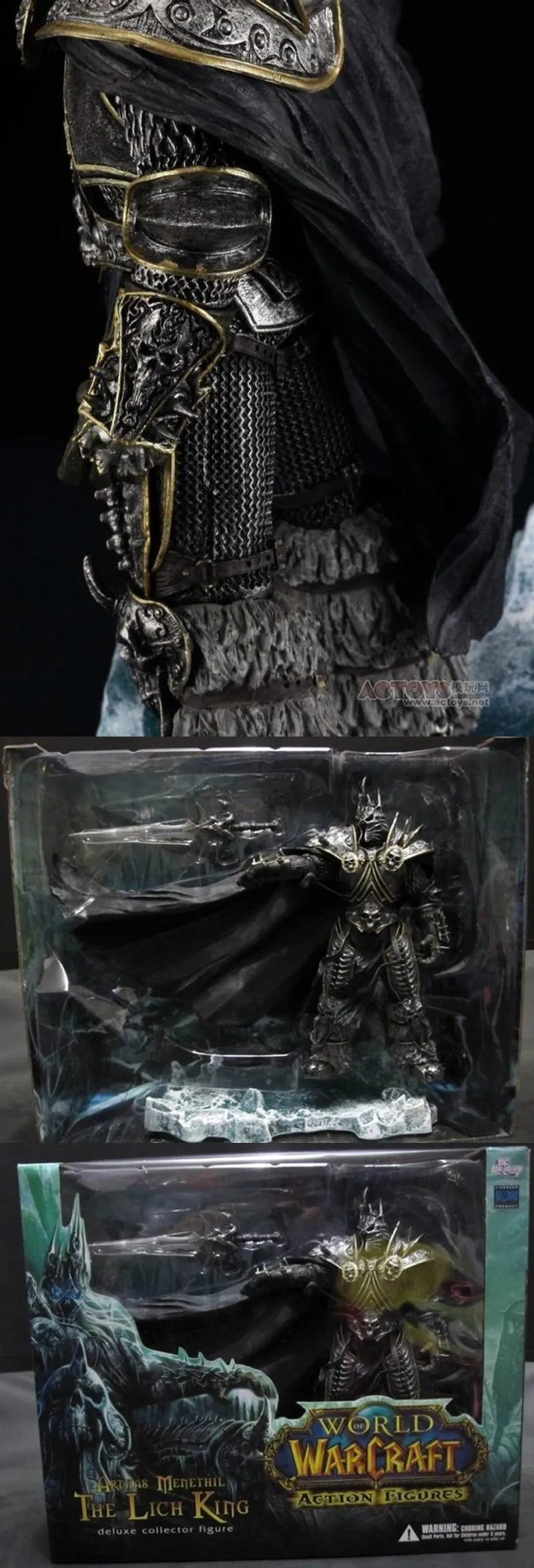 Горячая WOW DC7 осень король лича Артас фигурка модель игрушки 21 см KA0447