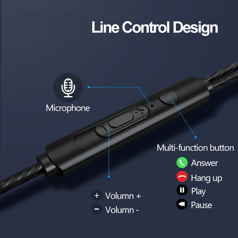 Проводные наушники мобильный телефон для ZTE Nubia M2 играть Lite Z9 Z5 Z5S мини NX403A NX405H 3 5 мм