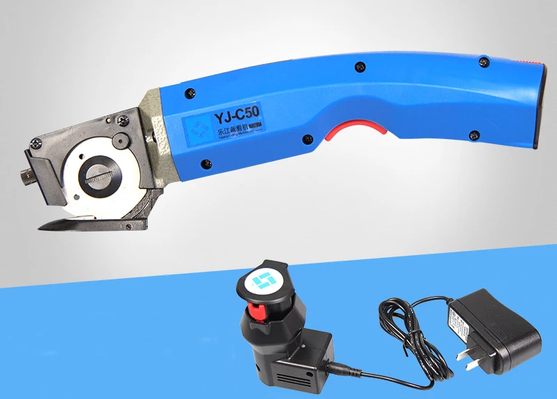 Электрические ножницы 35 Вт заряжаемый круглый нож для резки ткани 100 ~ 240 В |