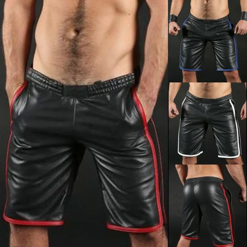 Men's Lamb Leather Basketball Shorts Available In 3 Colours
