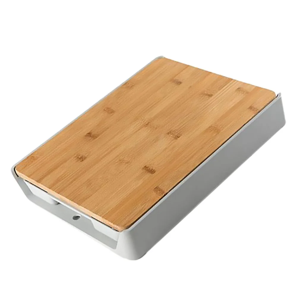 

Home Cutting Board Drawer Type Mincing Board Bamboo Kitchen Chopping Board