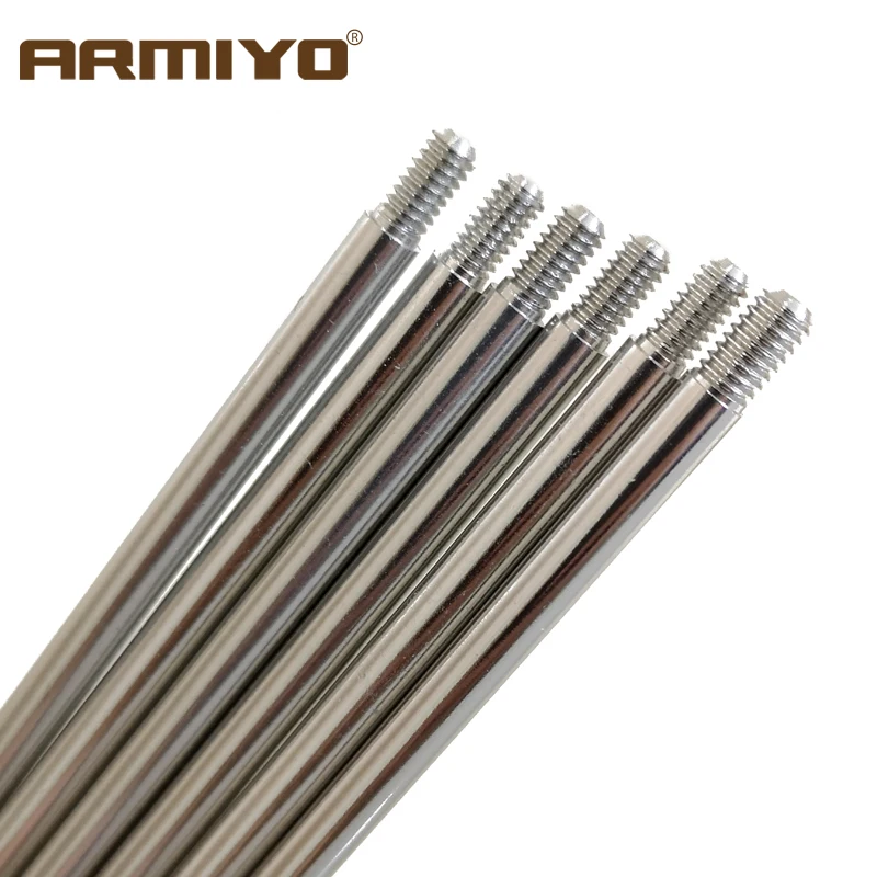 Вращающийся стержень Armiyo из алюминия 8 шт./компл. диаметр 5 мм Длина 610 адаптер