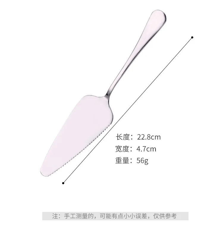 

Colorful Cake Shovel Stainless Steel Serrated Edge Cake Divider Blade Cutter Pie Pizza Shovel Cake Spatula Baking Tool