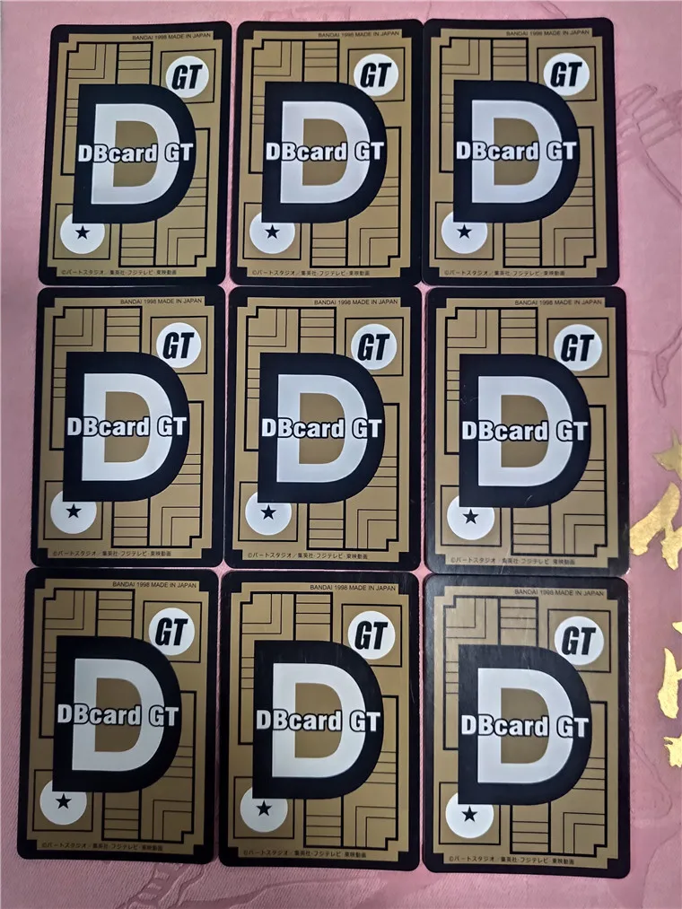 

9pcs/set Super Dragon Ball GT Super Saiyan 4 Bronzing Heroes Battle Card Ultra Instinct Goku Vegeta Game Collection Cards