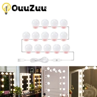 5v usb led makeup mirror night light touch dimming dressing table lamp bulb make up mirror wall lamp bedroom decoration lights