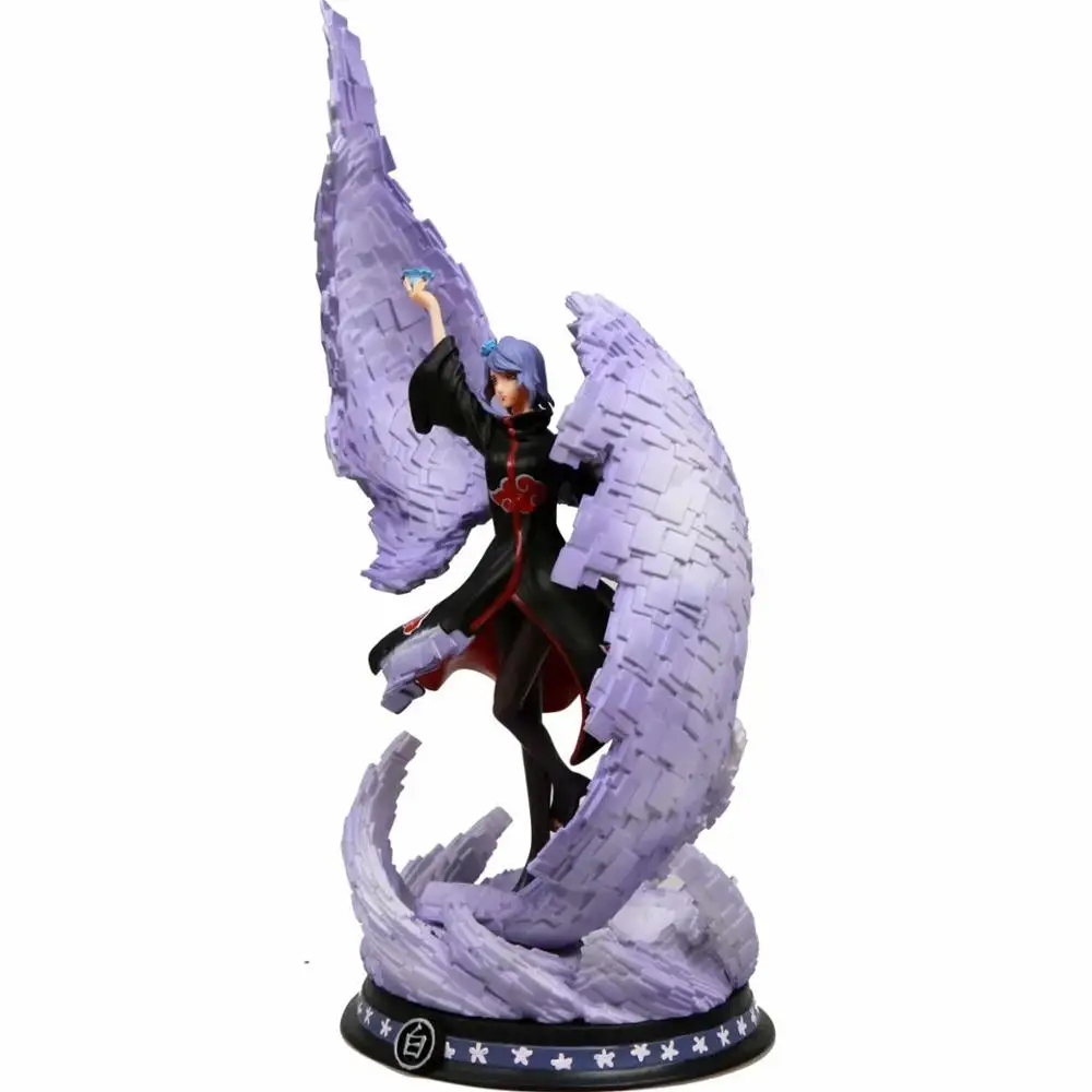 ПВХ фигурка Наруто Конан 390 мм аниме шипудэн Акацуки Коллекционная модель