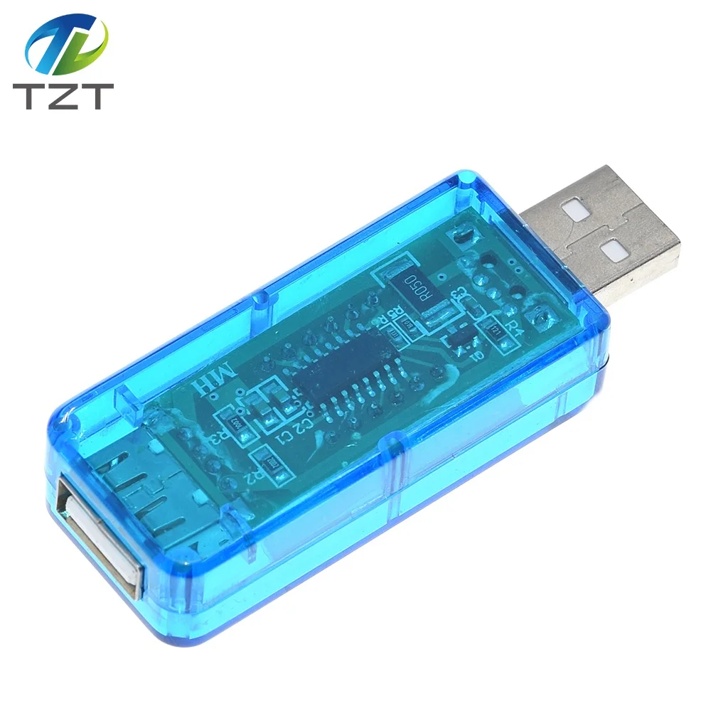Цифровой USB-тестер TZT измеритель напряжения и для мобильных устройств с зарядкой