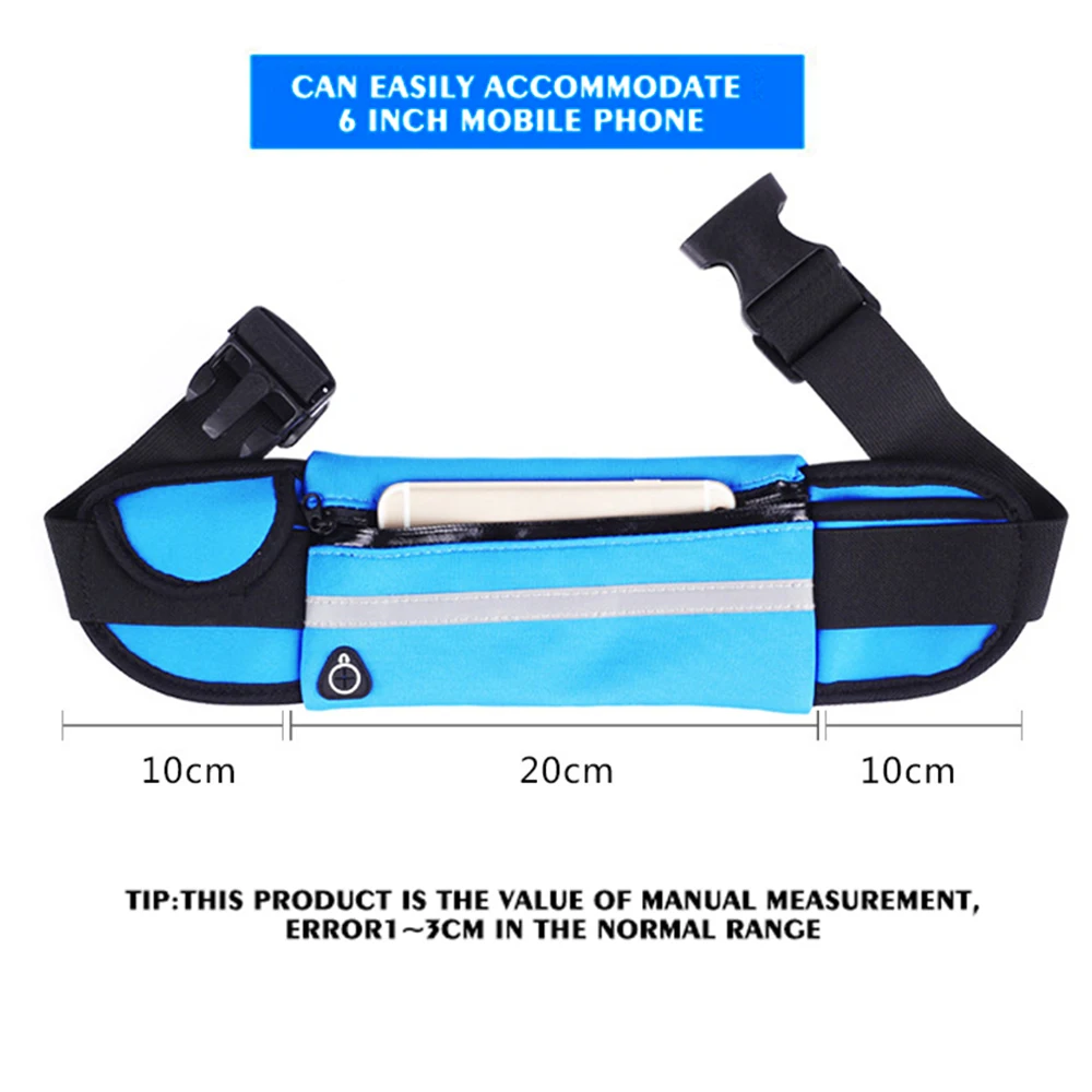 Мужская и женская сумка для фитнеса поясная мобильный телефон держатель бега