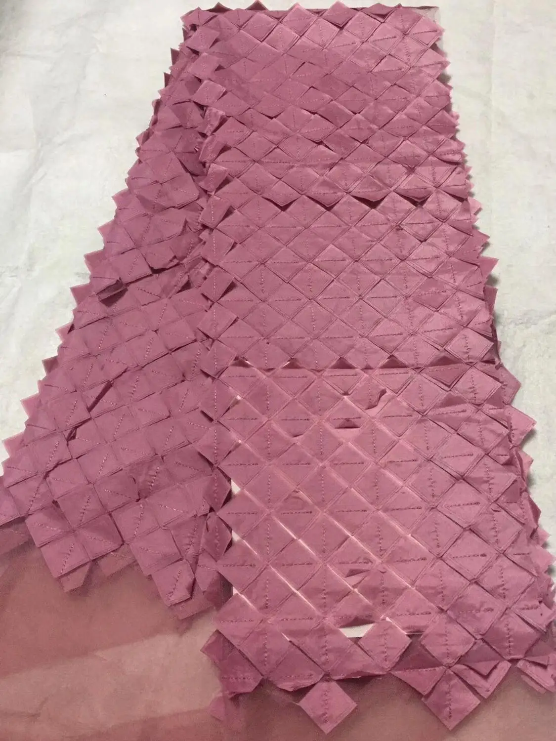 Высококачественные модные очень мягкие 3d кружевные цветы последние нигерийские