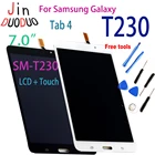 Для Samsung Galaxy Tab 4 10. 0 T230 SM-T230 ЖК-дисплей сенсорный экран панель дигитайзер в сборе