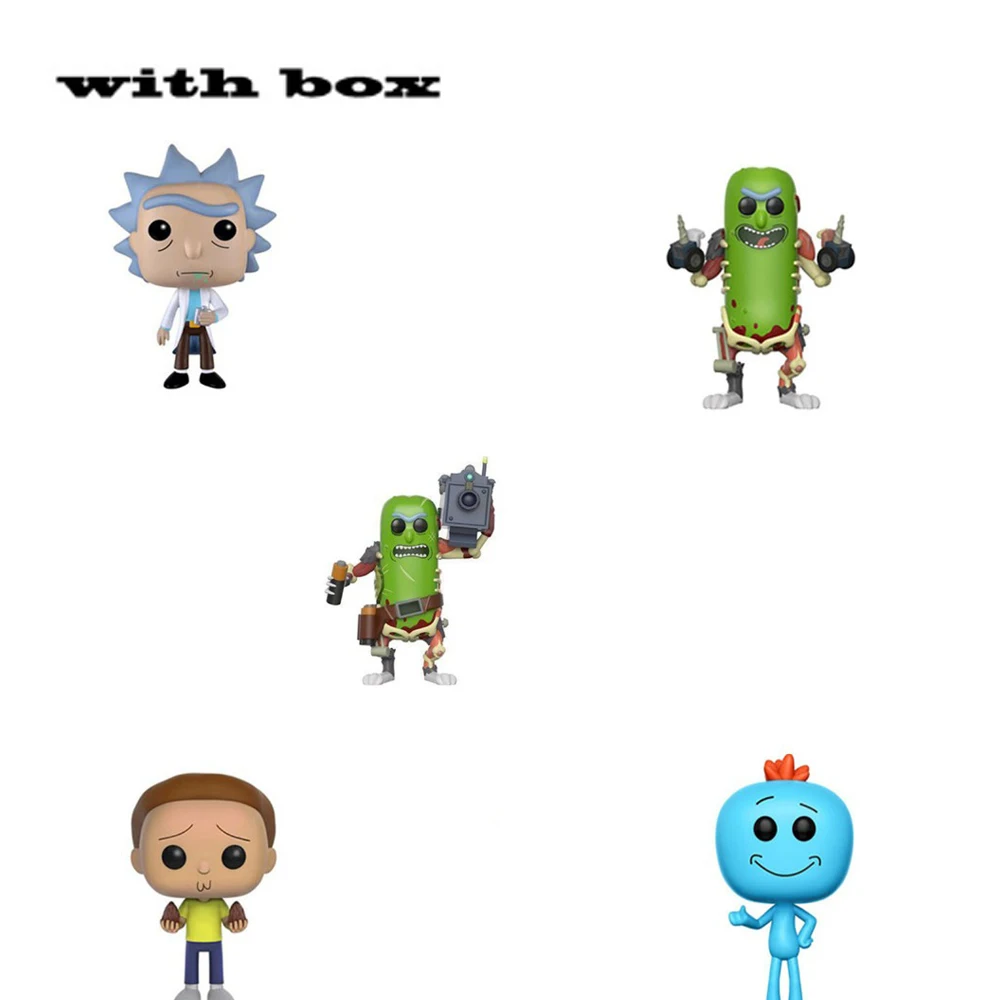 Экшн фигурка Funko POP Rick and Morty RICK PICKLE Коллекция ПВХ модель игрушки для детей