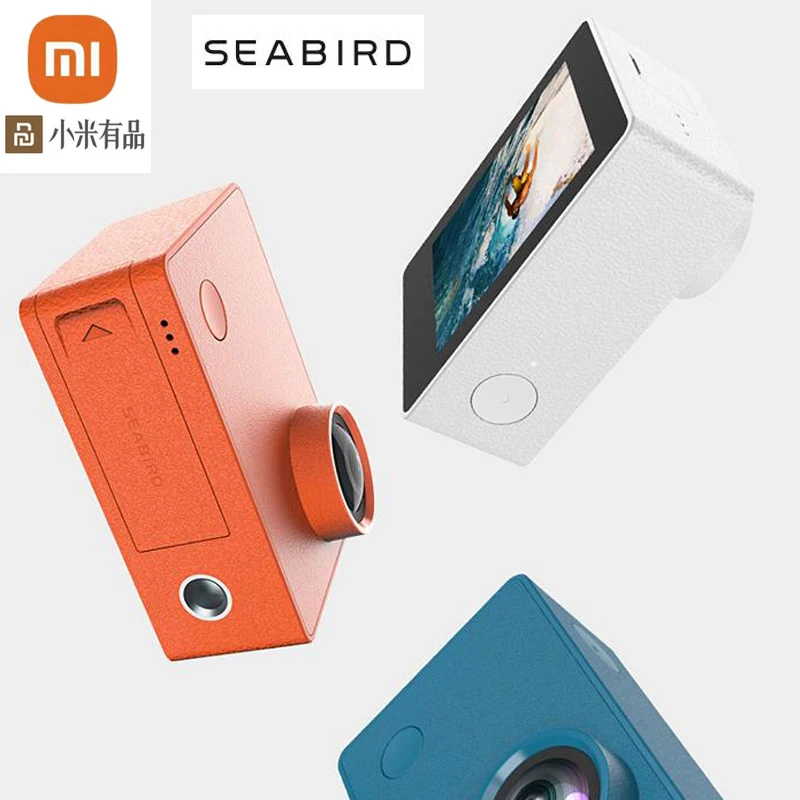 

Global version) youpin mijia sports camera SEABIRD 4K/30 frames support Ride diving SDIO3.0 high speed transmission smart camera