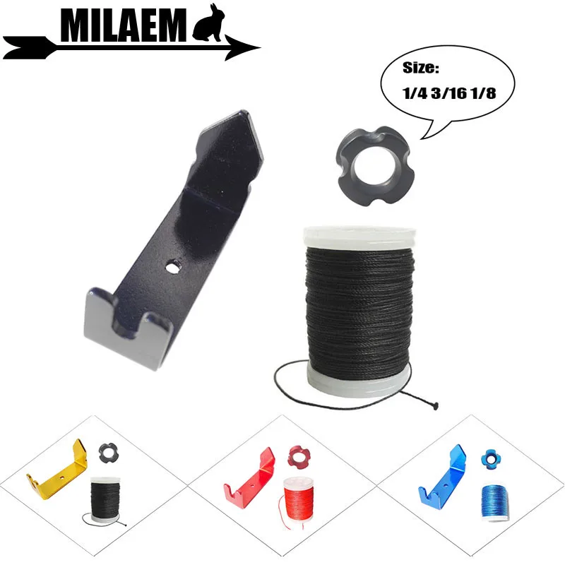 Набор для стрельбы из лука разделитель струнная веревка установщик инструмент