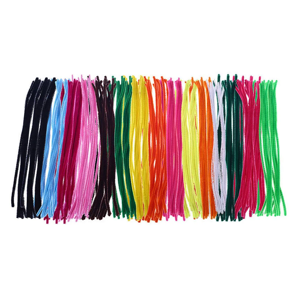 100 шт. 10 цветов стебли синели для творчества| |