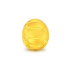 Подвеска из желтого золота 24 карата в виде черепахи