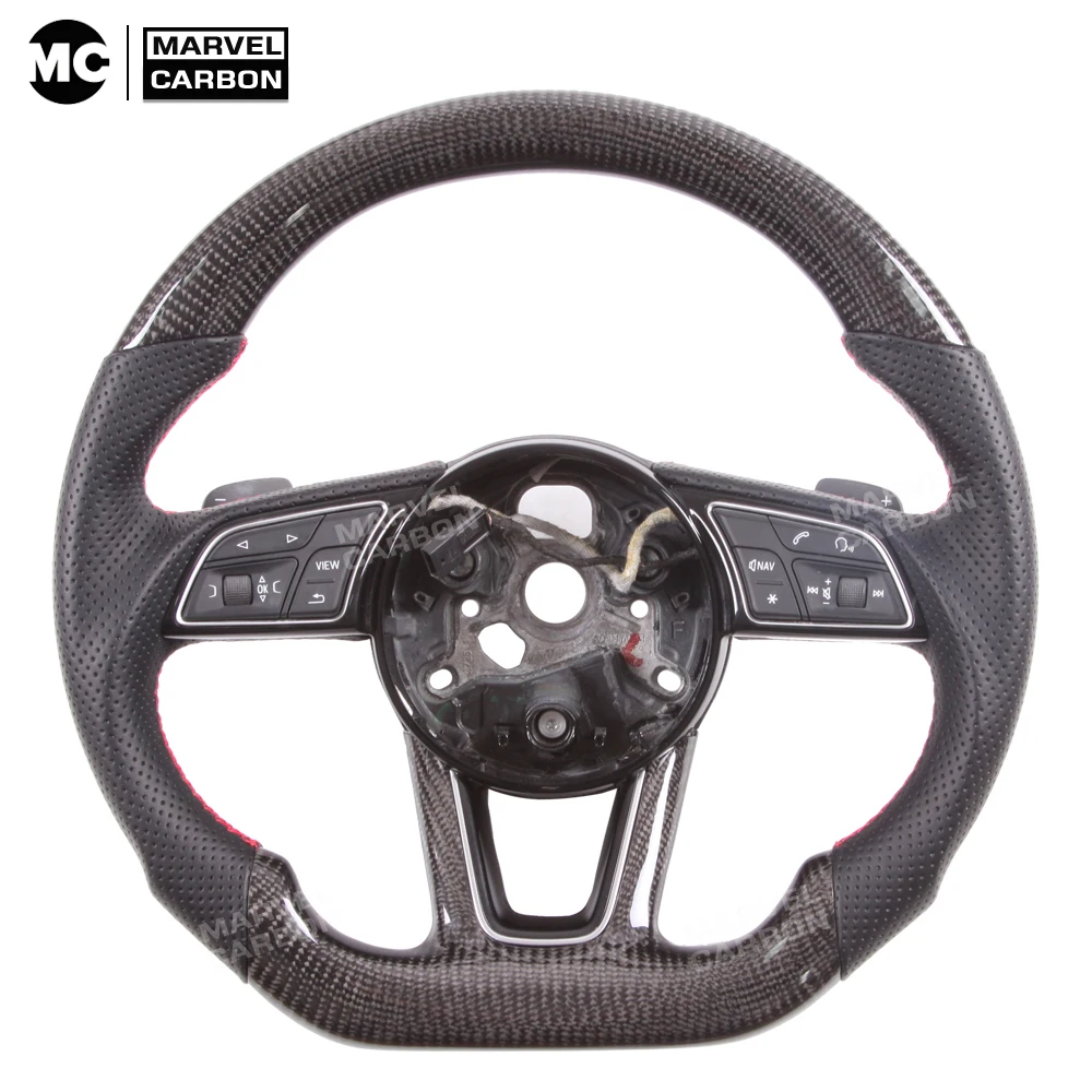

Custom Steering Wheel A4 A5 A7 for Audi A1、A3、A4、A5、A6、A7、A8 Q3、Q5、Q7