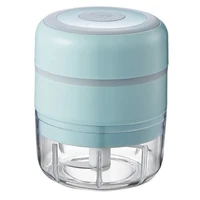 new electric mini garlic chopper portable food chopperwireles small blender for pepper chili vegetable nut meat 100ml