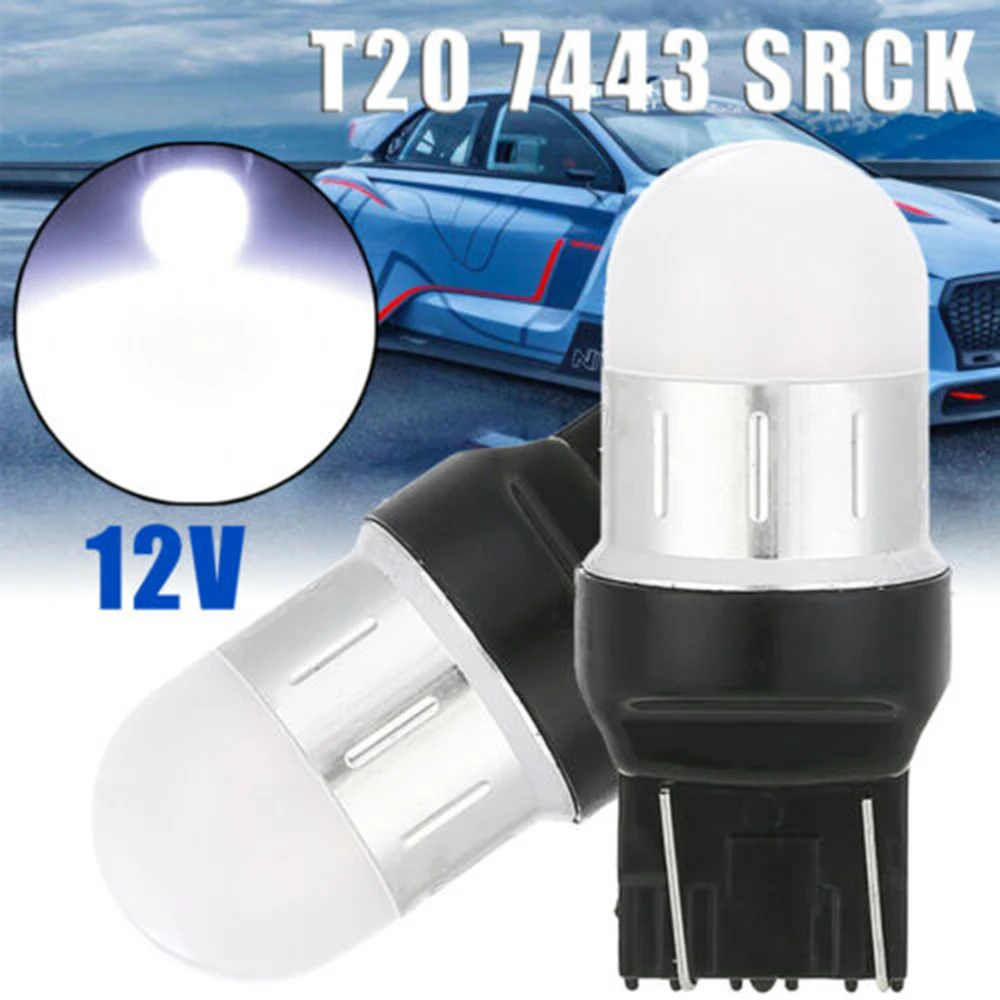 2 шт. светодиодные фонари T20/7440/W21W/WY21W SRCK 9SMD|Сигнальная лампа| |