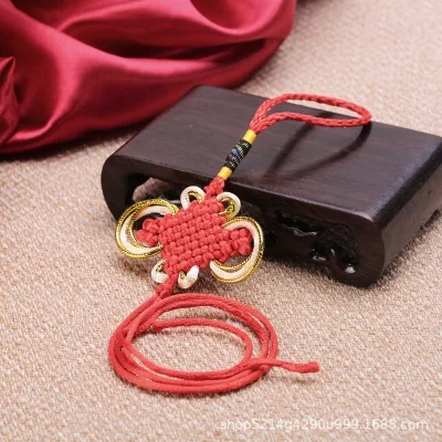 10 шт. китайская кисточка ручной работы с узлом подвеска ремесла китайские