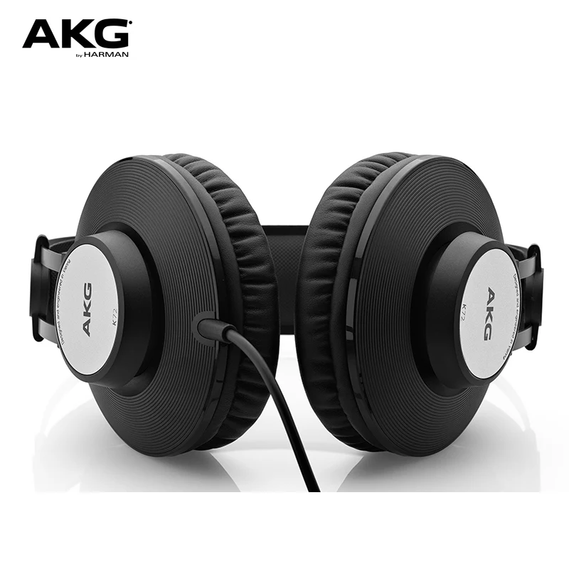 

New AKG K72 wired head-mounted professional monitor headset sound engineer HiFi music headphone for smartphone windows MacOS