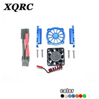 xqrc for 1 10 maxx off road remote control bigfoot car motor truck 89076 4 aluminum alloy motor radiator with fan