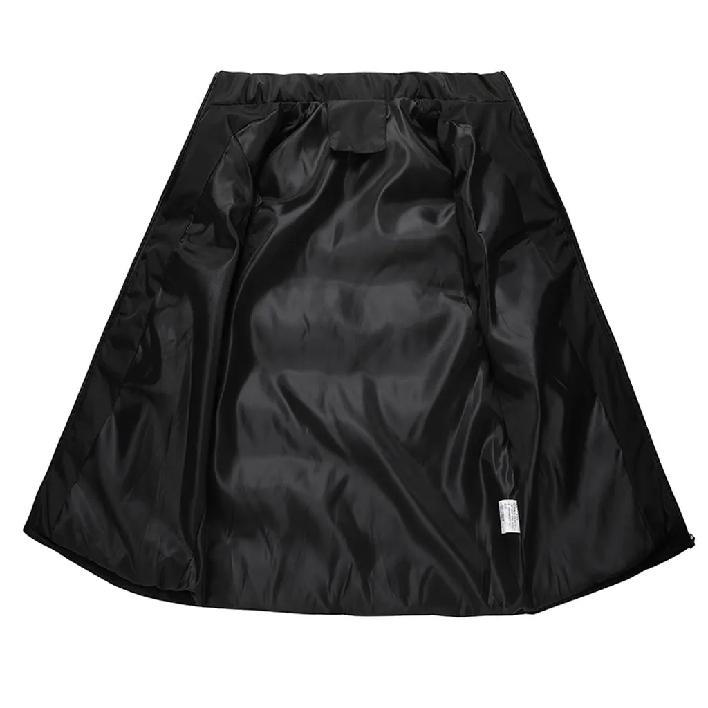 Мужской теплый пуховый хлопковый жилет пальто Осень-зима повседневный