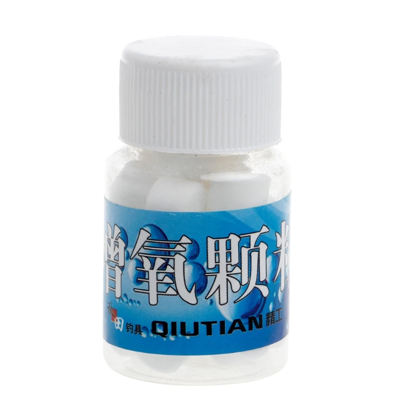 

Drop Ship 1 Bottle Oxygen Releasing Fishing Bait Carp Additive Tablets Transport Accessory