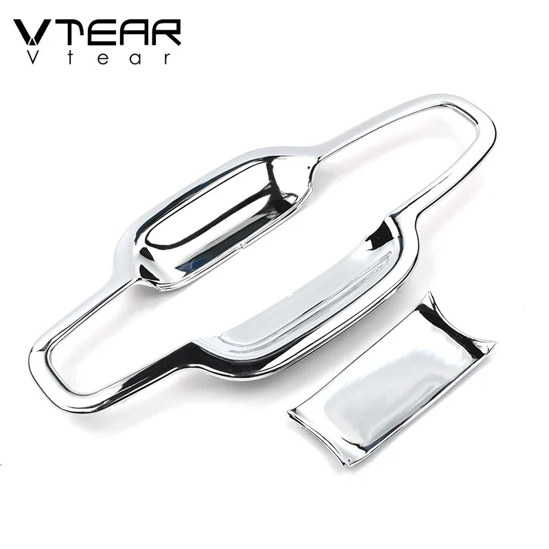 Vtear Джили Атлас Дверная ручка Крышка наружная дверная чаша хромированная Накладка для стайлинга внешние