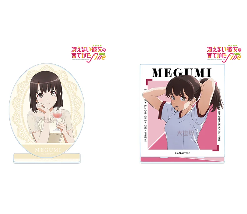 Аниме Saekano: как поделиться скучной девушкой Megumi Kato акриловая фигурка подставка
