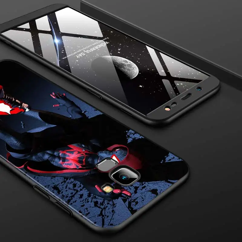 

Hot Marvel Spiderman For Samsung J8 J7 Duo J730 J6 J5 J530 J4 J3 J330 J2 Core Star Prime 2018 EU Plus Black Phone Case