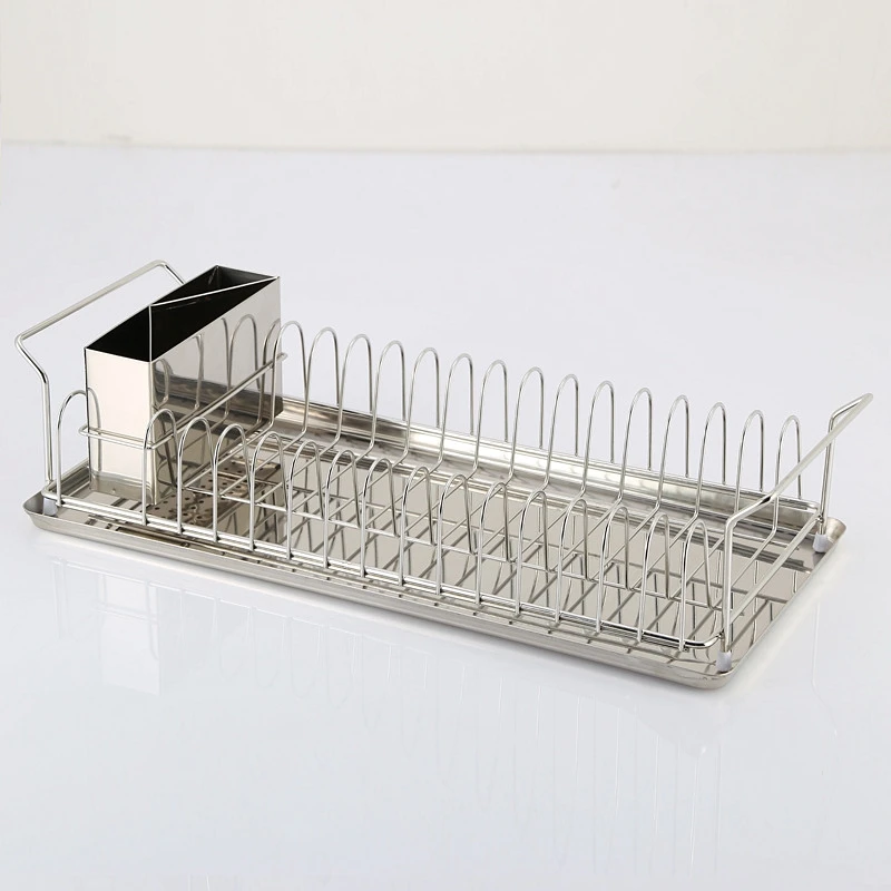 Сушильная посуда из нержавеющей стали шкаф органайзер для кухни держатель слива