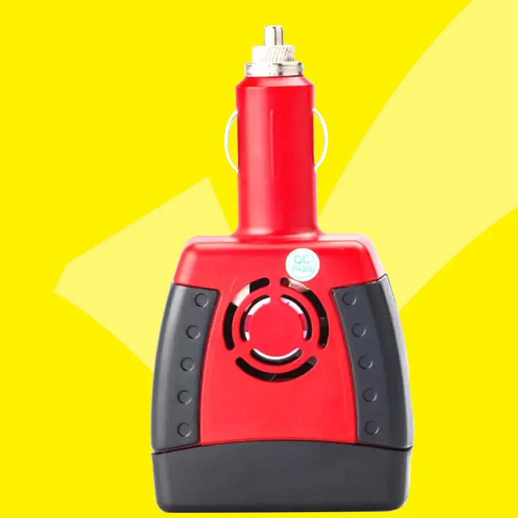 Автомобильный инвертор 12 В до 110 В/220 напряжения бустер мини порт able с USB портом для