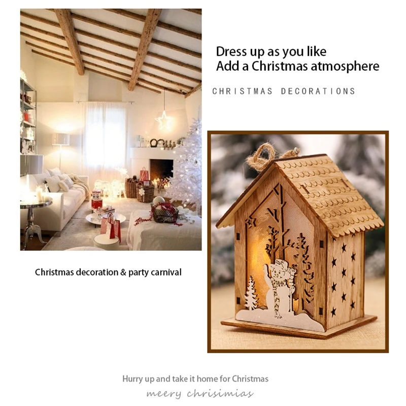 Рождественские украшения люстра светодиодный светодиодные лампы домашние